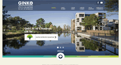 Desktop Screenshot of ecoquartier-ginko.fr